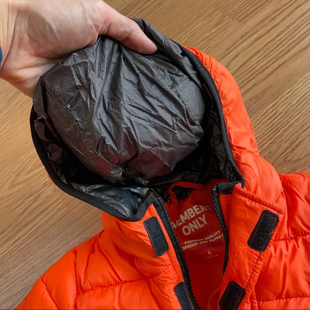 🆕 MEMBERS ONLY SPORT 🧡Kids Down Puffer Jacket